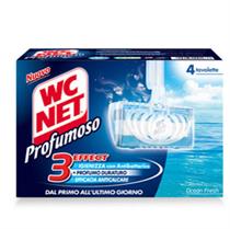 Tavoletta Profumoso Mountain Fresh - WC NET - 4 gabbiette da 34 g