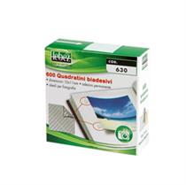 Quadratini biadesivi per foto - Lebez - dispenser da 600 pezzi