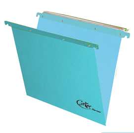 Cartella sospesa Joker - cassetto - interasse 39 cm - fondo V - blu