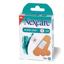 Cerotti emostatici assortiti Blood Stop - Nexcare - scatola da 14 pe