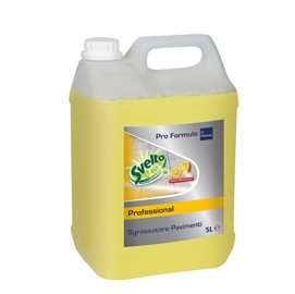 Sgrassatore per pavimenti - limone - Svelto - tanica da 5 lt