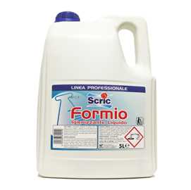 Detergente igienizzante per pavimenti Scric Formio - tanica da 5 lt