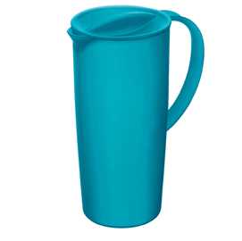 Caraffa con coperchio - PPL - blu - 1.2 litri - Rotho