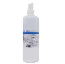 Soluzione salina sterile - cloruro di sodio - 500 ml - PVS