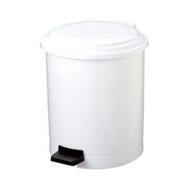 Pattumiera a pedale Ruf - PPL - bianco - 20 lt - Medial Internationa