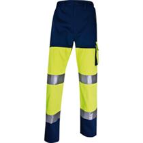 Pantalone alta visibilitA' PHPA2 - giallo fluo - taglia L - Delta Pl