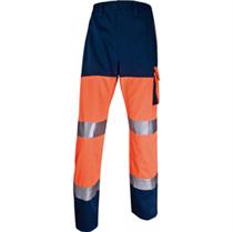 Pantalone alta visibilitA' PHPA2 - arancio fluo - taglia L - Delta P