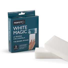 Spugna cancella macchie White Magic - Perfetto - blister 2 pezzi