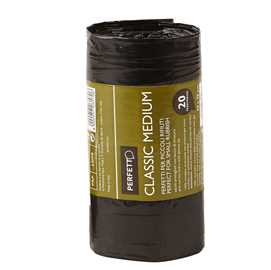 Sacchi per rifiuti Classic Small - 50x70 cm - 45 lt - 10 micron - ne