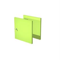 Coppia ante Rainbow - per libreria - verde neon - Artexport