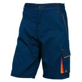 Bermuda da lavoro PanostyleR M6BER - blu/arancio - taglia XXL - Delt