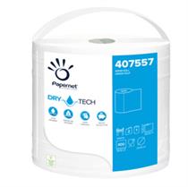 Bobina asciugatutto Dry Tech - 2 veli - 400 strappi - finitura lisci