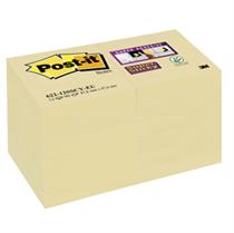 BLOCCO 90foglietti Post-itÂ Super Sticky Giallo Canaryâ„¢ 47,6x47,6m