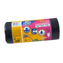 Sacchi per immondizia - 70x110 cm - 120 lt - 43 micron - nero - Loge