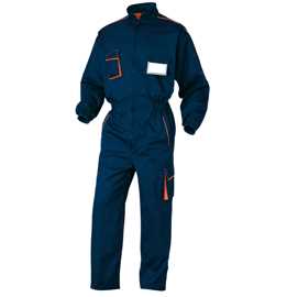 Tuta da lavoro PanostyleR M6COM - blu/arancio - taglia M - Delta Plu