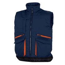 Gilet imbottito Sierra 2 - blu/arancio - taglia XL - Delta Plus