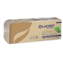 Carta igienica EcoNatural - 180 strappi - Lucart - pacco 10 rotoli