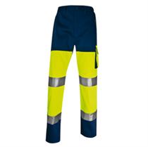 Pantalone alta visibilitA' PHPA2 - giallo fluo - taglia M - Delta Pl