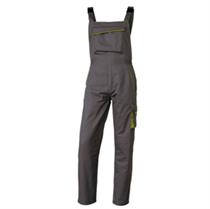 Salopette da lavoro PanostyleR M6SAL grigio/verde - taglia M - Delta
