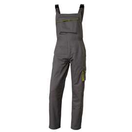 Salopette da lavoro PanostyleR M6SAL grigio/verde - taglia XXL - Del