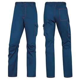 Pantalone da lavoro Panostrpa - blu/arancio - taglia XL - Delta Plus