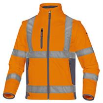 Giacca Softshell Moonlight 2 alta visibilitA' - arancio fluo - tagli