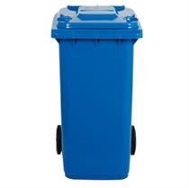 Bidone carrellato - 120Lt - blu - Mobil Plastic