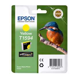 CARTUCCIA GIALLO EPSON ULTRACHROME HI-GLOSS SERIE MARTIN PESCATORE T