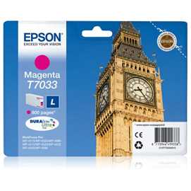 TANICA INCHIOSTRO A PIGMENTI MAGENTA EPSON DURABRITE ULTRA, L