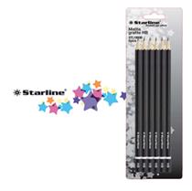 BLISTER 6 MATITE GRAFITE HB STARLINE