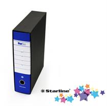 Registratore Starbox sfuso - dorso 8 cm - protocollo - blu - Starlin