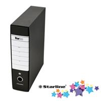 Registratore Starbox sfuso - dorso 8 cm - protocollo - nero - Starli