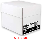 50 RISME A4 CARTA MONDI DOLPHIN FF.500 80GR.