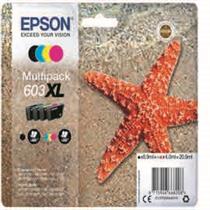 Cartucce di inchiostro Epson Multipack BK/C/M/Y XL serie 603 Stella