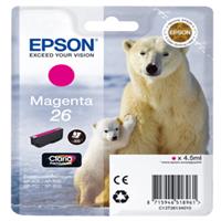 CARTUCCIA MAGENTA EPSON CLARIA PREMIUM SERIE 26/ORSO POLARE IN BLIST