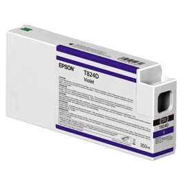 TANICA INCHIOSTRO VIOLA 350 ML X PLOTTER EPSON SURECOLOR SERIES SC-