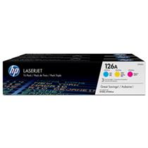 HP126A COLOR TRI-PACK LASERJET TONER CARTRIDGE