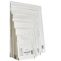 10 BUSTE IMBOTTITE BIANCHE D 18X26CM UTILE MAIL LITE