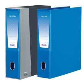 Registratore Unico c/custodia azzurro dorso 8cm f.to protocollo Favo