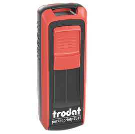 Timbro tascabile Pocket Printy 9511 38x14mm personaliz.4 righ autoin