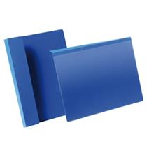 50 buste identificazione con aletta 210x297mm (A4-oriz) 1723 Blu Dur