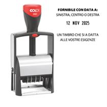 Timbro CLASSIC LINE DATARIO 2660 37x58mm 7righe autoinchiostrante CO