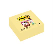 CUBO 270 foglietti Post-itÂ Super Sticky Giallo Canaryâ„¢ 76x76mm 20