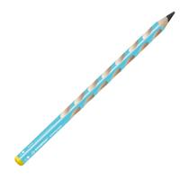 Astuccio 6 matite grafite EasyGraph HB fusto azzurro per mancini Sta