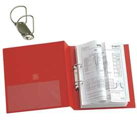Raccoglitore STELVIO 40 A4 2D rosso 22x30cm SEI ROTA