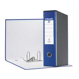 Registratore EUROFILE G55 blu dorso 8cm f.to protocollo ESSELTE