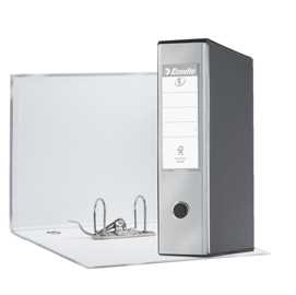 Registratore EUROFILE G55 grigio metal dorso 8cm f.to protocollo ESS