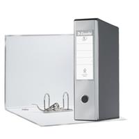 Registratore EUROFILE G55 grigio metal dorso 8cm f.to protocollo ESS