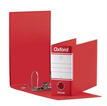 Registratore OXFORD G81 rosso dorso 8cm f.to memorandum ESSELTE