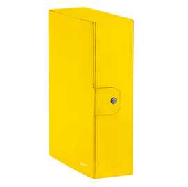 Scatola progetto WOW dorso 10cm giallo LEITZ